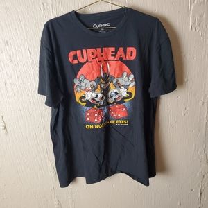 Cuphead t-shirt xl roll of the dice